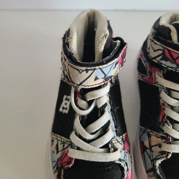 DC pure high top ev print sneakers size 13 - Picture 2 of 6